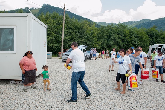 Help for the victims of the floods